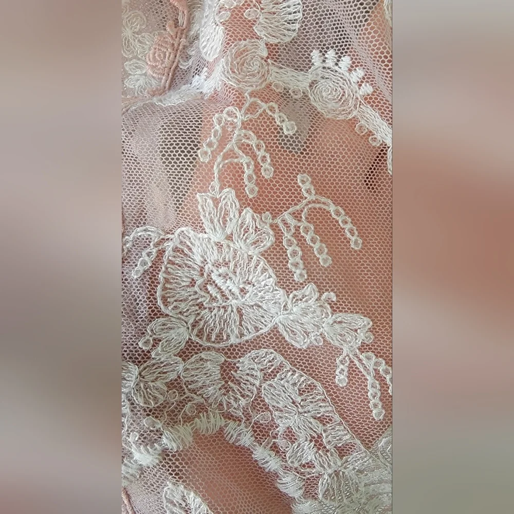 4 Love And Liberty Elegant Lace Top in Soft Pink - Picture 12 of 16